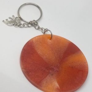 Large resin keychains